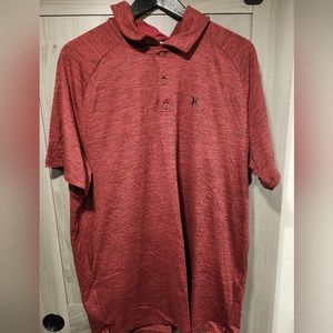 Hurley Men's Polo -Red
